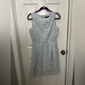 Jessica Howard - Baby Blue Lace Dress Size 8P